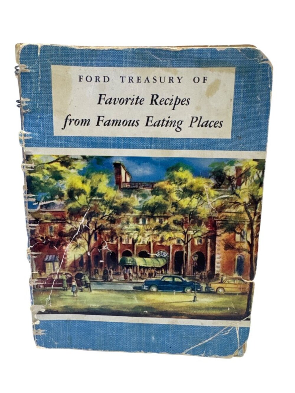 Ford Treasury Of Favorite Recipes From Famous Eating Places 1950 Spiral Bound Bo